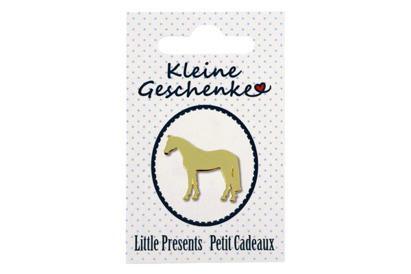 Pin Lapel Horse Gold